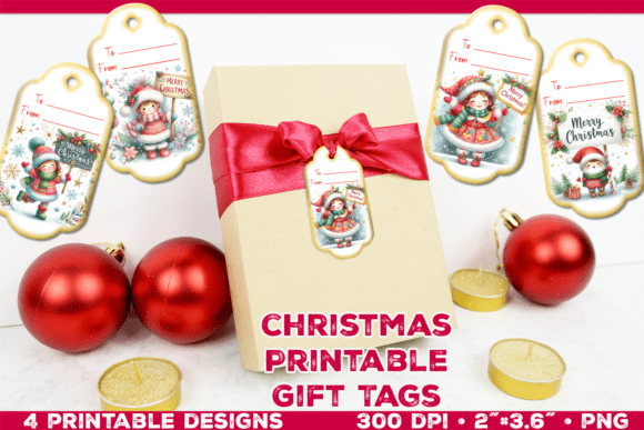 Download Printable Christmas Gift Tags - Premium Resources